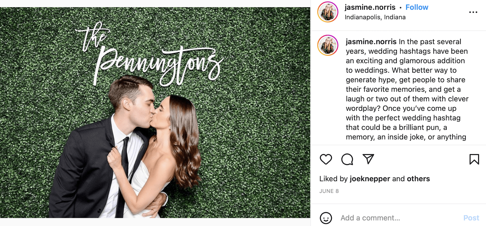 8 reasons why you need to use wedding hashtags