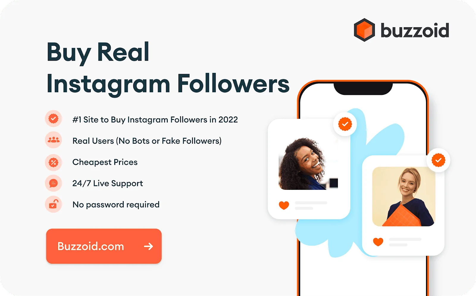 Buy Instagram Followers with Buzzoid