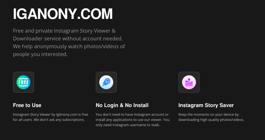 IgAgony: Free and Private Instagram Story Viewer & Downloader