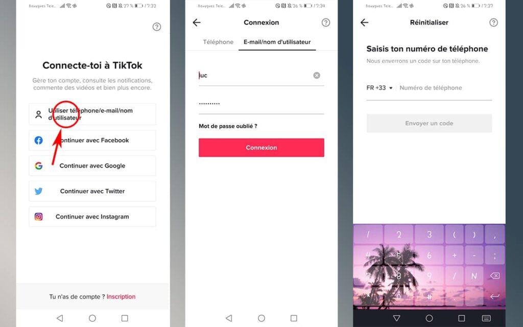 Comment changer son mot de passe Tiktok ?
