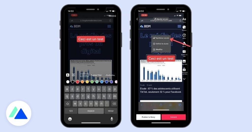 Ajouter des effets vocaux sur Tiktok